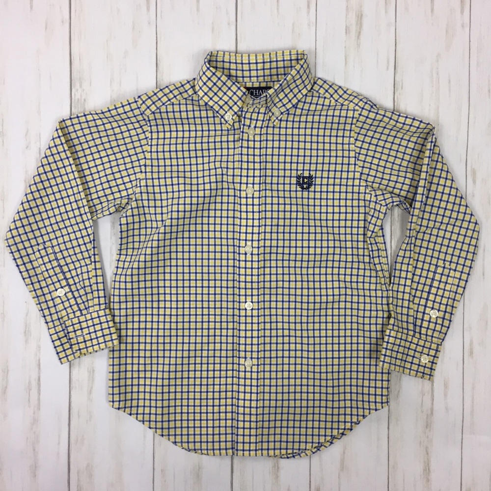 X2 Chaps Boys Plaid Button-Down Dress Shirts (5) - Picture 5 of 8